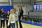 WBBall Final Four tribute  Wheaton College honored the 25th anniversary of the 1994-95 women’s basketball team that went to the NCAA final four during halftime ceremony of Wheaton’s game against Mount Holyoke College Saturday, January 18, 2020. - Photo By: KEITH NORDSTROM : Wheaton, basketball, NCAA, Final Four, 25th anniversary